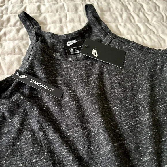 Nike Gym Vintage Romper in Black/Sail - Picture 4 of 6